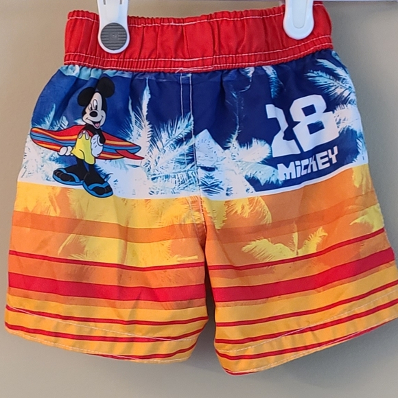 Disney Mickey Mouse colorful swim trunks - Picture 2 of 5